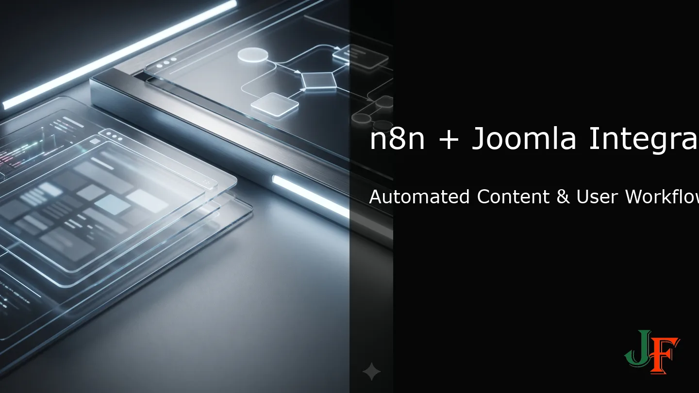 Fulltext image for How to Integrate n8n with Joomla — Step‑by‑Step Workflows for Content, Users, and Automation