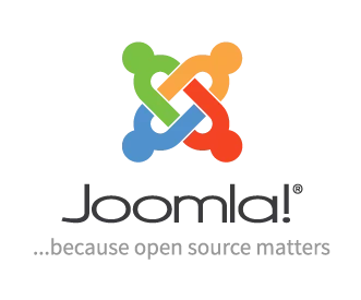 Joomla Vertical logo with Open Source Matters